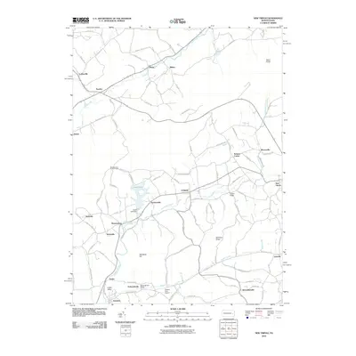 2010 Map of New Tripoli, 2010 Print