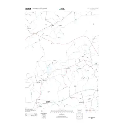 2013 Map of New Tripoli, 2013 Print