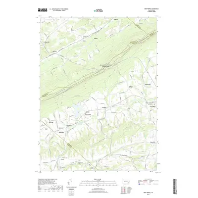 2019 Map of New Tripoli, 2019 Print