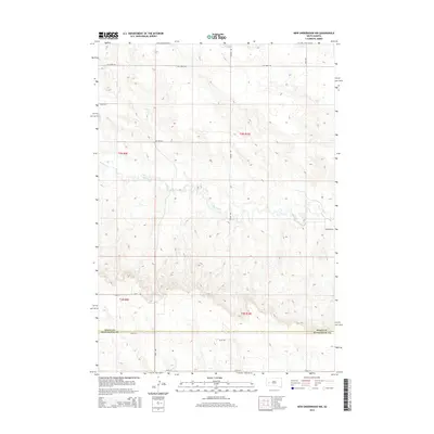 2015 Map of New Underwood NW, 2015 Print