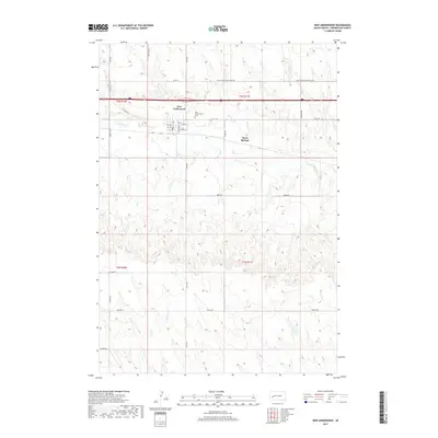 2017 Map of New Underwood, 2017 Print