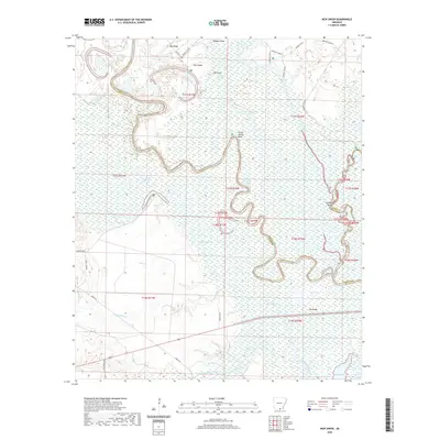2020 Map of New Union, 2020 Print