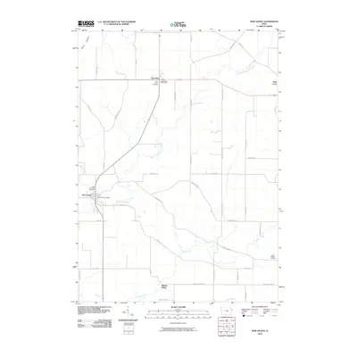 2010 Map of New Vienna, 2010 Print