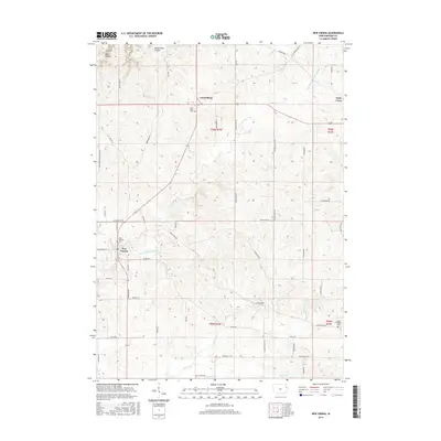 2015 Map of New Vienna, 2015 Print