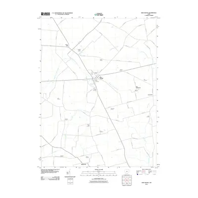 2010 Map of New Vienna, 2010 Print