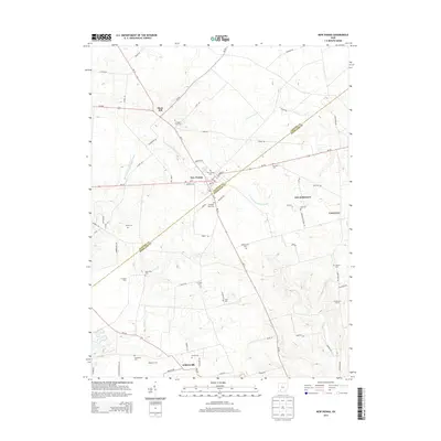 2013 Map of New Vienna, 2013 Print