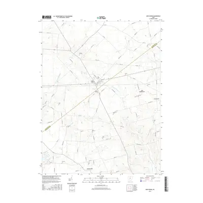 2016 Map of New Vienna, 2016 Print