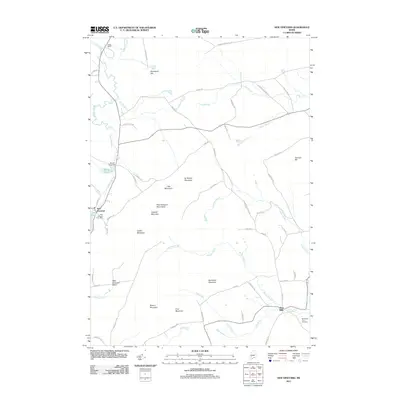2011 Map of New Vineyard, 2011 Print