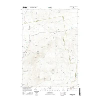 2014 Map of New Vineyard, 2014 Print