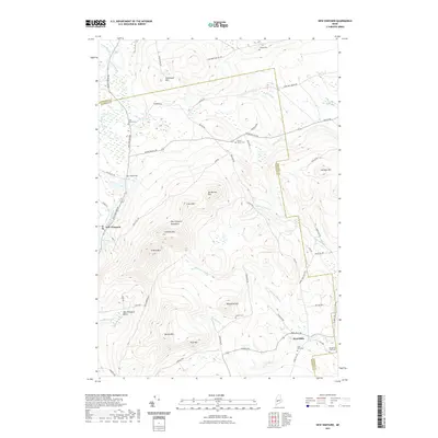 2021 Map of New Vineyard, 2021 Print