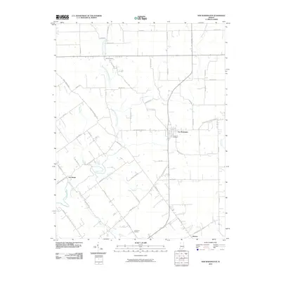 2010 Map of New Washington, 2010 Print