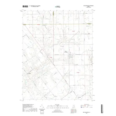 2019 Map of New Washington, 2019 Print
