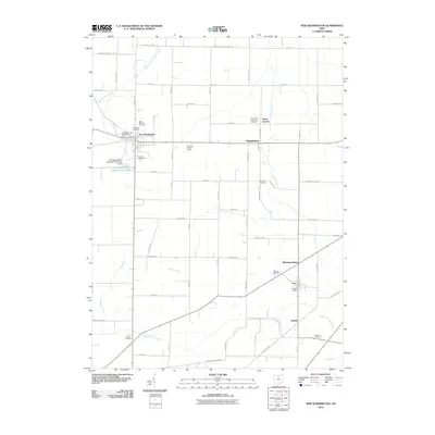 2010 Map of New Washington, 2010 Print