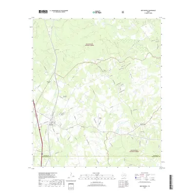 2019 Map of New Waverly, 2019 Print