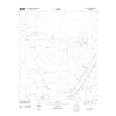 2013 Map of New Willard, 2013 Print
