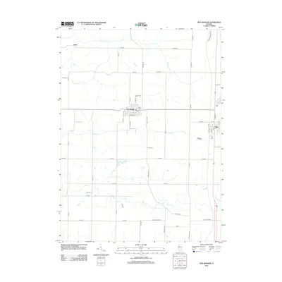 2012 Map of New Windsor, 2012 Print