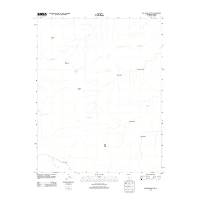 2012 Map of New York Butte, 2012 Print