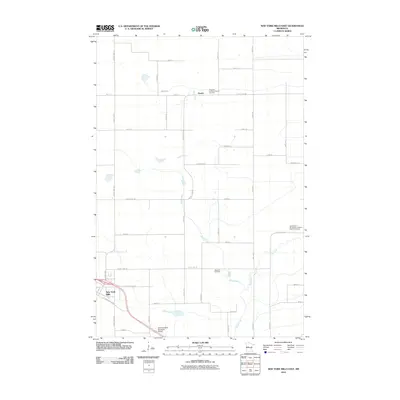 2010 Map of New York Mills East, 2010 Print