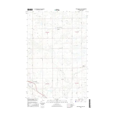 2016 Map of New York Mills East, 2016 Print
