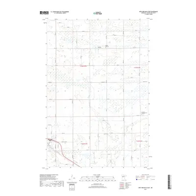 2019 Map of New York Mills East, 2019 Print