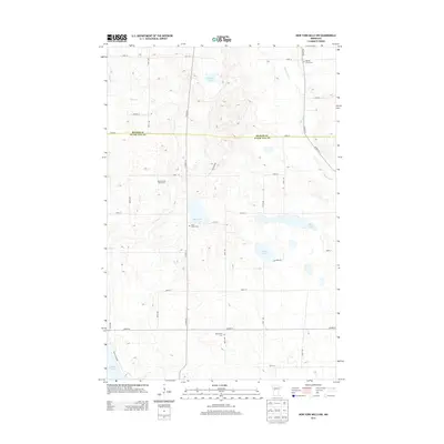 2013 Map of New York Mills NW, 2013 Print