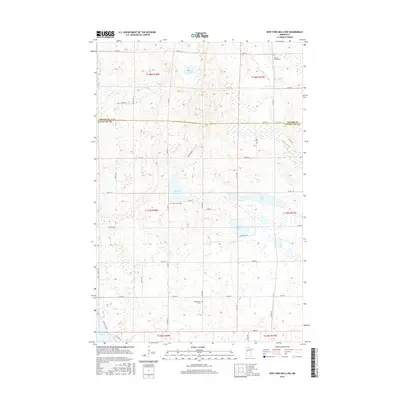 2016 Map of New York Mills NW, 2016 Print