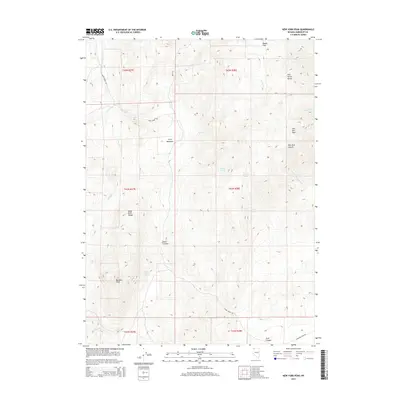 2015 Map of New York Peak, 2015 Print
