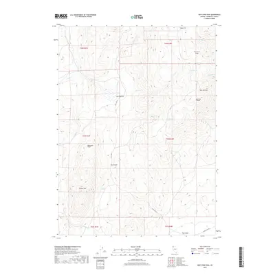 2018 Map of New York Peak, 2018 Print