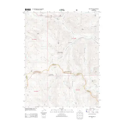 2013 Map of New York Peak, 2013 Print