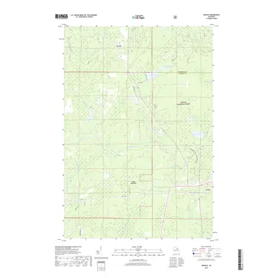 2018 Map of Newald, 2018 Print