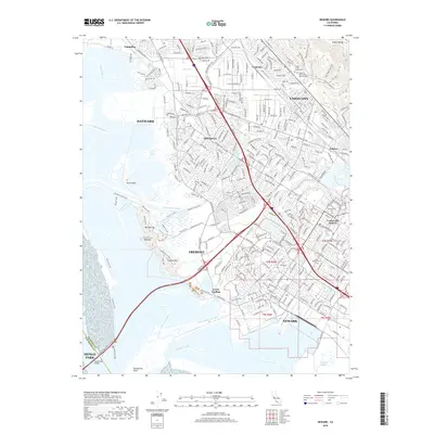2018 Map of Newark, 2018 Print