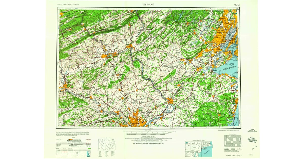 1960s Maps of Coopersburg, PA | Pastmaps