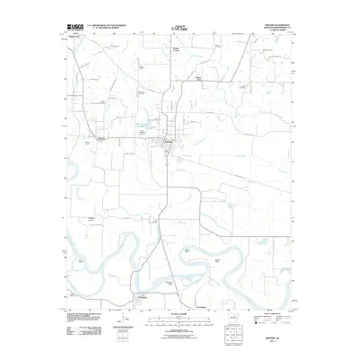 2011 Map of Newark, 2011 Print