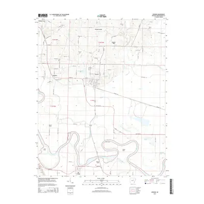 2014 Map of Newark, 2014 Print