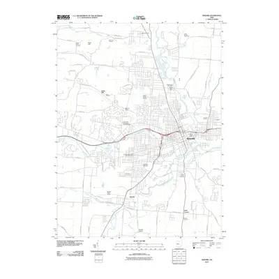 2010 Map of Newark, 2010 Print