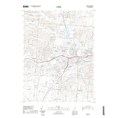 2019 Map of Newark, 2019 Print