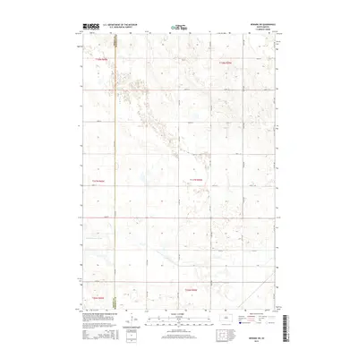 2015 Map of Newark SW, 2015 Print