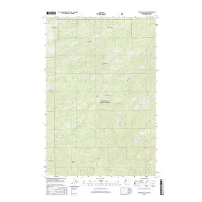 2017 Map of Newaukum Lake, 2017 Print