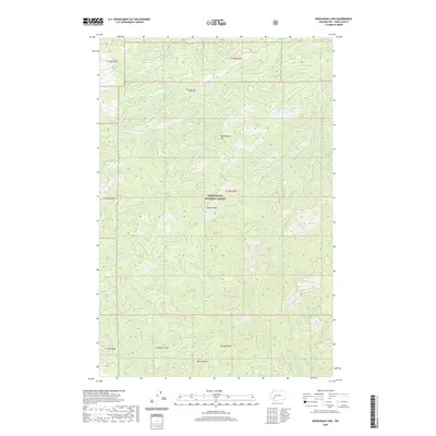 2020 Map of Newaukum Lake, 2020 Print