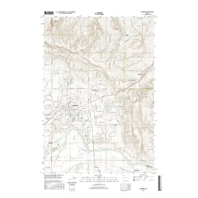 2017 Map of Newberg, 2017 Print
