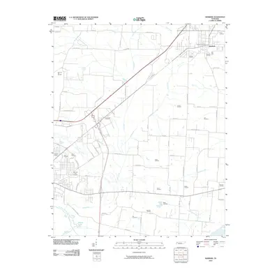 2010 Map of Newbern, 2010 Print