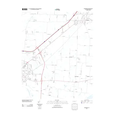 2013 Map of Newbern, 2013 Print