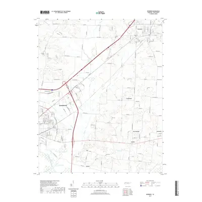 2019 Map of Newbern, 2019 Print