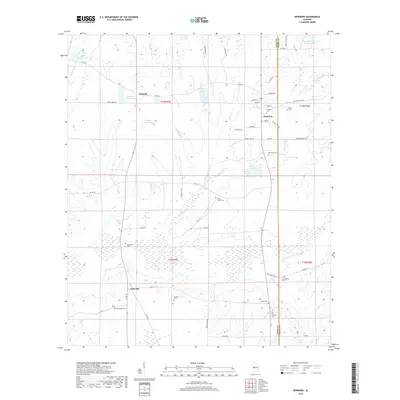 2018 Map of Newbern, 2018 Print