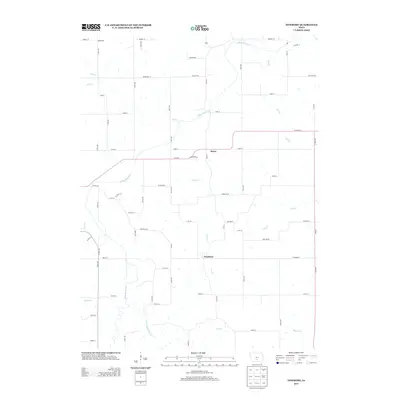 2013 Map of Newbern, 2013 Print