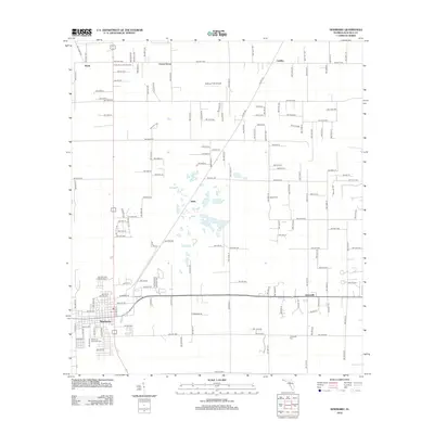 2012 Map of Newberry, 2012 Print