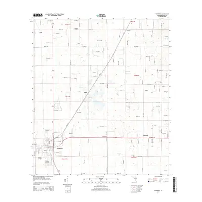 2015 Map of Newberry, 2015 Print