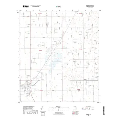 2018 Map of Newberry, 2018 Print