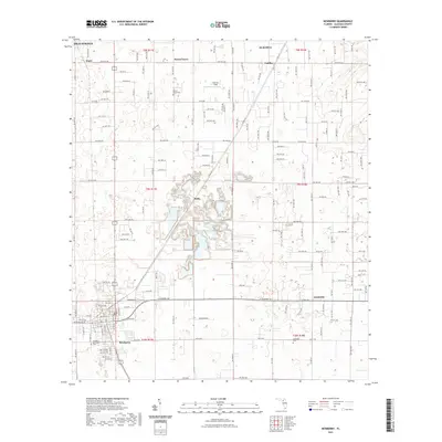 2021 Map of Newberry, 2021 Print