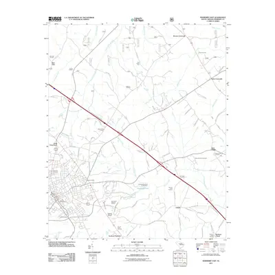 2011 Map of Newberry East, 2011 Print